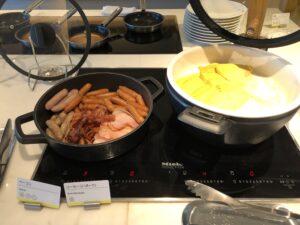ウェスティンホテル横浜　クラブラウンジ　朝食
